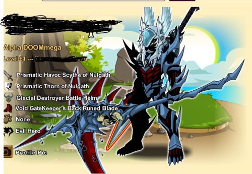 Techno Chaos Blade - AQW