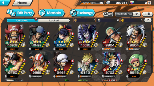 one piece bounty rush account