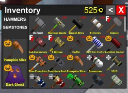 Selling - Selling Flee the Facility Any Hammers and Gems Set